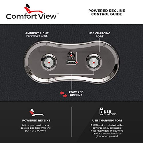 Seatcraft Dynasty Home Theater Seating Power Recline Leather Gel