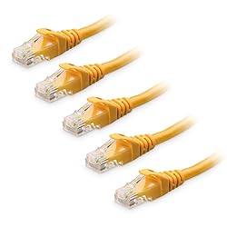 Cable Matters 10Gbps 5-Pack Snagless Short Cat 6