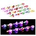 BAOQISHAN 20 Pieces Colorful LED Sparkle Plastic Cute and interesting Hair Bow Clips Barrettes Party accessories