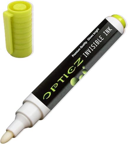 Amazon.com: Opticz UV Blacklight Reactive Large Tip Invisible Ink