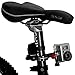 Handlebar Seatpost Camera Mount for Bikes - Motorcycles - Mountain Biking - Ski Pole - with Red Aluminum Thumbscrew to attach Action Sports Cameras by Flight Speed Camera Mounts