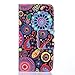 Galaxy Core Prime Case,G360 Wallet Case,G360 Samsung Case,Galaxy Core Prime Flip Cover,Danhua Luxury Magnetic PU Leather Credit Card Holder[Money Card Slot]Colorful Jellyfish Premium Soft TPU Synthetic Leather Flip Cover Wallet Case for Samsung Galaxy Core Prime G360 / Prevail LTE