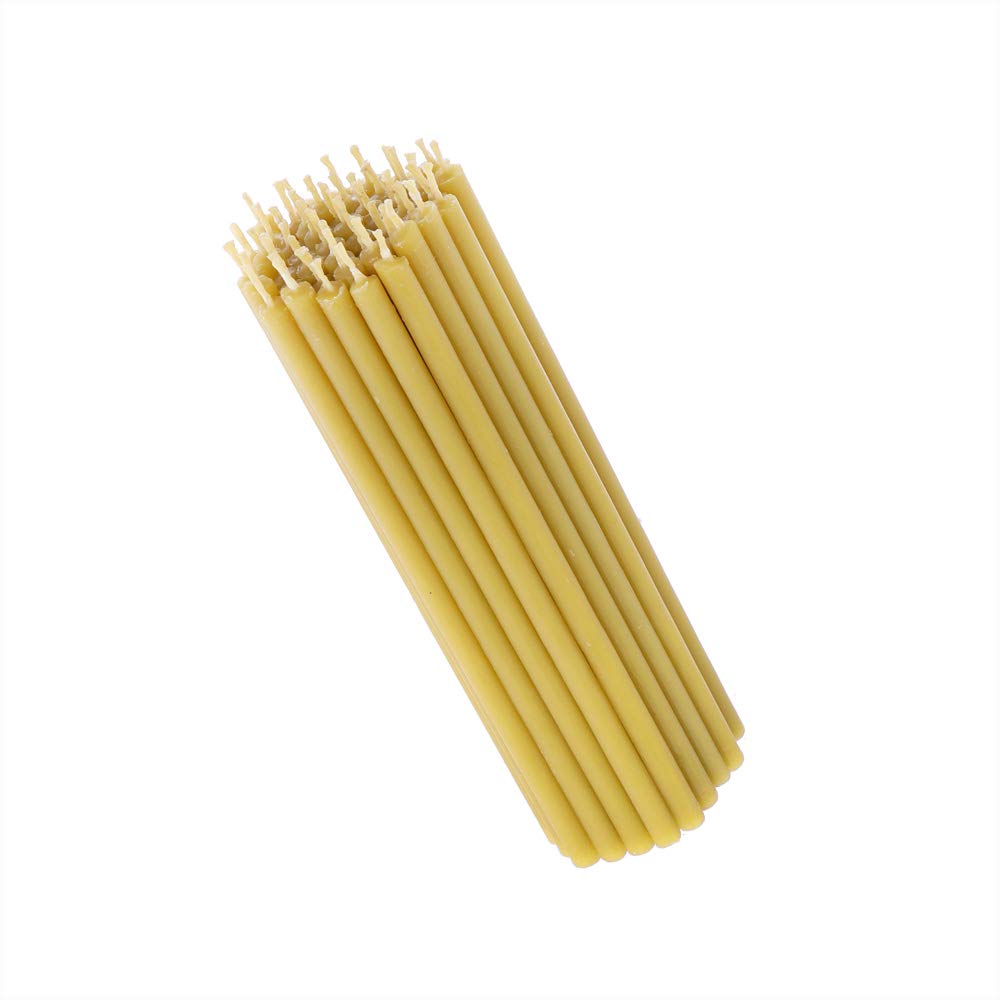 NKlaus 194g Approx. 50 pcs. Candles Beeswax Premium Quality Ritual Candles 36295