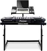Gorilla Stands DS-1 DJ Deck Stand CDJ Controller Laptop Workstation view 3