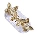 Magcessory Butterfly Trio Magnetic Eyeglass Holder - Scarf Holder - Buttonless Cardigan Closure, Gold