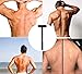 Back Shaver Back Hair Removal - Stretchable Long Handle Back Hair Razor - Includes 1 Replacement Safety Blade - Best Body Grooming Kit - Personal Painless Body Hair Trimmer for Men Women