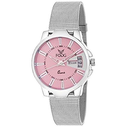 Analog Pink Dial Women's Watch 4047-PK