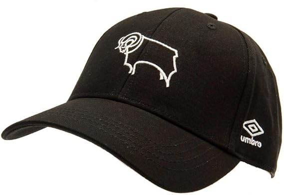 Amazon ダービー カウンティ フットボールクラブ Derby County Fc オフィシャル商品 キャップ 帽子 ワンサイズ ブラック キャップ 通販
