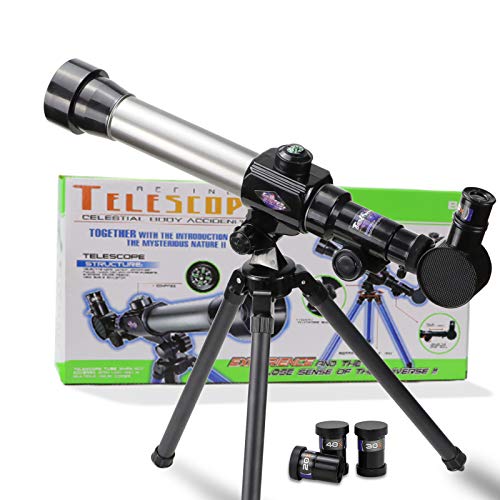 Kids Astronomy Telescope With Tripod,Telescope For Starters,Includes