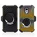 Galaxy S5 Case, BENTOBEN [Soft&Hard][Belt Clip][Holster] Hybrid Dual Layer Combo Protective Case with Rotating Kickstand Cover Case for Samsung Galaxy S5 S V I9600 GS5 All Carriers, Camouflage