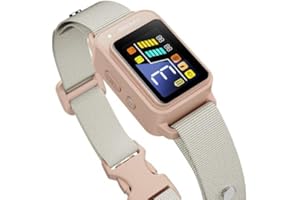 AKUVU Bark Collar-Rechargeable Smart Barking Collar- Anti Bark Training Collar with Adjustable Sensitivity Beep Vibration Shock- Bark Shock Collar for Small Large Medium Dogs