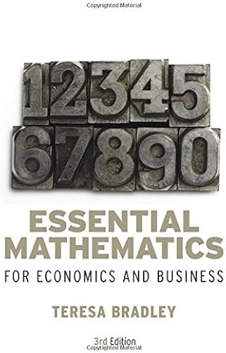 Download Essential Mathematics for Economics and Business PDF