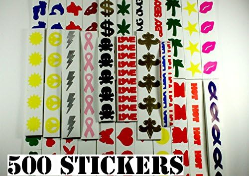 500 Mixed Tanning Stickers Veriety is Sellers Choice by Maya Beauty Pro