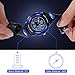 HIwatch Youth Watches Boys Girls Water-resistant Sports Digital Wrist Watch for Teenager Students,Blue