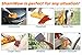 ShamWow Original Super Absorbent Multi-Purpose Cleaning Shammy Chamois Towel Cloth - Holds 10X its Weight in Liquid - Machine Washable - Will Not Scratch (4 Pack, Orange)