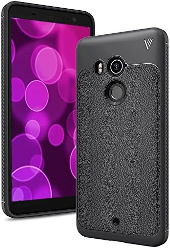 HTC U11 Plus Silicone TPU Soft Case Flexible Ultra Slim Thin Lightweight Gel Bumper Shockproof Protection Cover Shockproof Anti-Scratch Protective Phone Case for HTC U11 Plus （Black）