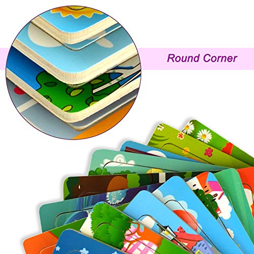 6 Pack Easy Small Travel Puzzles for Kids Ages 35 Years Old, Children