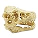 Bestgle Aquarium Fish Tank Decoration Ornament Resin Emulational Dinosaur Head Bone Skull Accessories