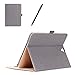 ProCase Galaxy Tab S3 9.7 Case, Stand Folio Case Cover for Galaxy Tab S3 Tablet (9.7 Inch, SM-T820 T825 T827), with Multiple Viewing Angles, Document Card Pocket -Grey