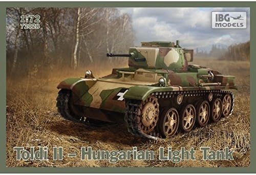 IBG Models 1/72 Toldi II Hungarian Light Tank # 72028 - Plastic Model Kit