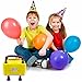 LED Concepts® Electric Balloon Pump – Use for Both Latex and Decorative Balloons – Dual (2) Inflation Nozzle for Parties, Celebrations, and Special Occasions – 120V High Speed, Portable Air Pump