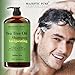 Majestic Pure Tea Tree Shampoo, Sulfate Free with 5% Tea Tree Essential Oil, Deep Cleansing for Dandruff, Dry Scalp and Itchy Hair, for Men & Women- 16 fl oz