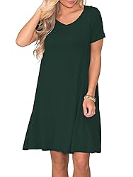 lionstill Women's Plus Size T Shirt Dress Summer