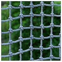 HWJ Climbing Safety Net for Kids Balcony Banister Stair Protection Fence Rope Net Large Playground Tree Outdoor Mesh Indoor Anti-Fall Net (Color : 15cm-14mm, Size : 22m/6.66.6ft)