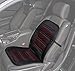 OxGord Heated Car Seat Cushion - Auto Seat Cover Warmer Auto Headed with Lumber Support - 12v Heating Pad - Ice Cold Winter Weather Protector Heater Temperature Controller for Cars, Trucks, Vans SUV