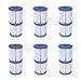 Bestway Flowclear Type V/Type K 330 GPH Replacement Filter Cartridge (6 Pack)