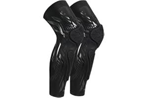 Kuangmi Knee Pad Compression Leg Sleeve Soft Shin Guard for Basketball, Football, Volleyball, Wrestling, Sports, Daily Suppor