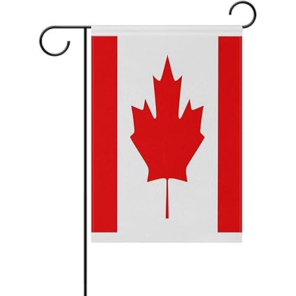 Amazon Com Staroind Canada Flag Double Sided Printed Garden
