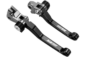 Handle Clutch Brake Lever Motocross Foldable Pivot Dirt Bike Brake Clutch Levers Handle Brake Lever for YZ250 2015 2016 2017 