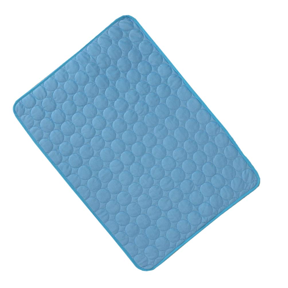 POPETPOP Dog Cushion Pet Self Cooling Mat- Washable Pet Ice Silk Sleeping Pad for Small Medium Large Dogs Cats Indoor & Outdoor Use, Cool Pet Blanket