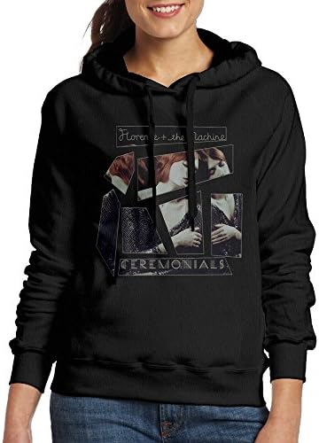NUBIA Women's Long Sleeve Florence Ceremonials Machine Hoodie Black