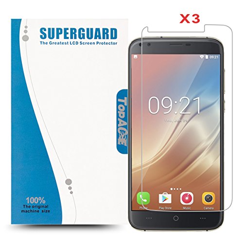 Doogee X30 Screen Protector, TopACE 3-Pack Ultra-Clear Premium Film for Doogee X30 (3-Pack)