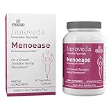 Innoveda Menoease- Menopause Relief Herbal Supplement, Hot Flashes,Night Sweats,Mood Swings, Low Energy,Estrogen Modulator,Hormone Balance,Menopausal Comfort,Women's Health & Well-being,60 Capsules
