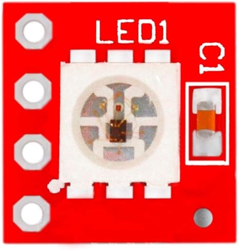 Amazon Co Jp 電子モジュール Ws2812 1bitワイド5050 Rgb Ledモジュールをうわべだけ Diy 工具 ガーデン