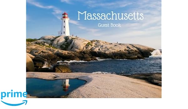 Massachusetts Guest Book Light House Vacation Guest Book To Sign