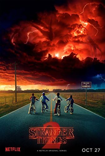 Stranger Things Season 2 Television Movie Poster Limited Print Photo Millie Bobby Brown, Finn Wolfhard, Winona Ryder Size 22x28#1