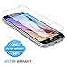 Galaxy S6 Screen Protector, Maxboost [Tempered Glass] Screen Protector For Samsung Galaxy S6 - 0.2mm Ballistic Glass Screen Protection Case Fit 99% Touch Accurate - Clear