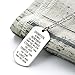 danjie To My GrandSon Dog Tag Military Stainless Steel Pendant Necklace Grandson Always Remember You are Braver Stronger Smarter than you think