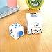 Coopei Fidget toys Cube for Fidgeters! Stress Relief Anxiety Attention Desk Toy for Adult and Children (8#)