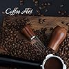 WDT Tool Espresso - Strumento di distribuzione espresso in alluminio con 9 aghi in acciaio inossidabile per una corretta distribuzione del terreno - Strumento WDT magnetico con parte superiore piatta
