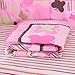 Wowelife Baby Pink Butterfly 7 Piece Baby Girl Bedding Crib Sets(Pink Butterfly)
