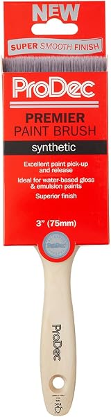 ProDec 3 Inch Premier Trade Synthetic Paint Brush 75mm view 2