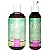 Seaweed Bath Co. Lavender Wildly Natural Seaweed Body Wash and Body Cream Bundle With Organic Coconut Oil, Olive Oil, Castor Oil, Kukui Oil, Alkanet and Rosemary, 12 oz. and 6 oz.