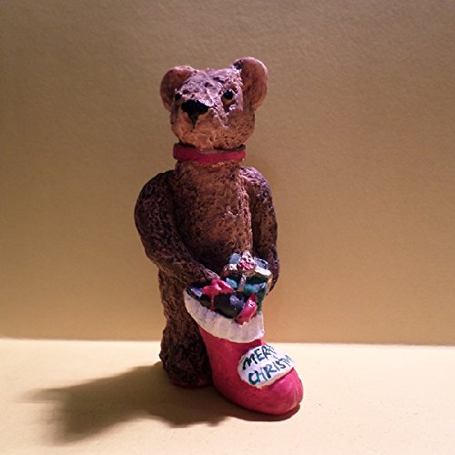 Pennywhistle Lane ** "James" Bear with Christmas Stocking ** 655392