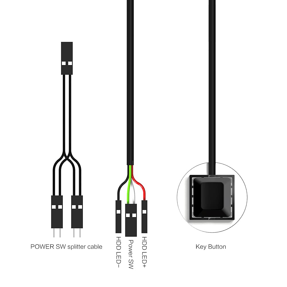 Mua DKE Desktop Computer Power Switch Power Supply Control Adapter ...
