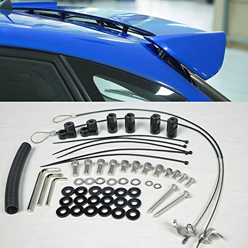 Wrx Spoiler Risers VXMOTOR for 11-14 Subaru WRX Hatch 4 Door Rear Spoiler Lip Wing Riser ...